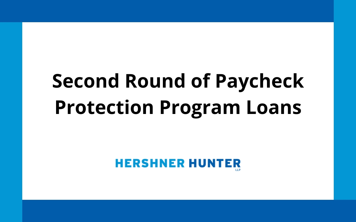 Second Round of Paycheck Protection Program Loans